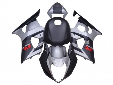 2003-2004 Silver Grey Black Red Suzuki GSXR 1000 Motorcycle Fairings