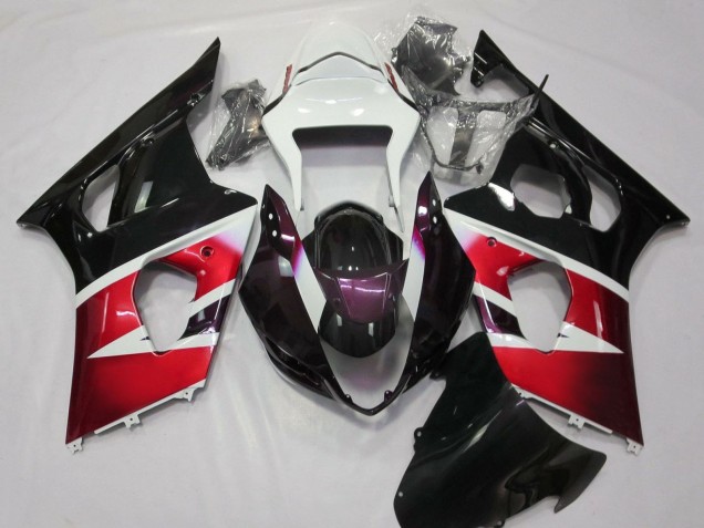 2003-2004 White Red Purple Black Suzuki GSXR 1000 Motorcycle Fairings