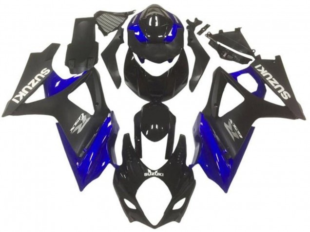 2005-2006 Black Blue Suzuki GSXR 1000 Motorcycle Fairings