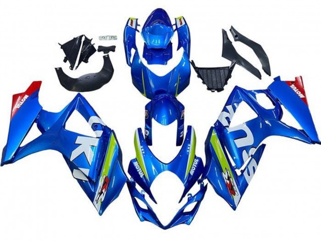 2005-2006 Blue Green White Red Suzuki GSXR 1000 Motorcycle Fairing