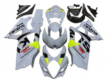 2005-2006 Grey Black Neon Yellow Red Suzuki GSXR 1000 Motorcycle Fairings