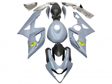 2005-2006 Matte Grey Black Yellow Suzuki GSXR 1000 Motorcycle Fairings