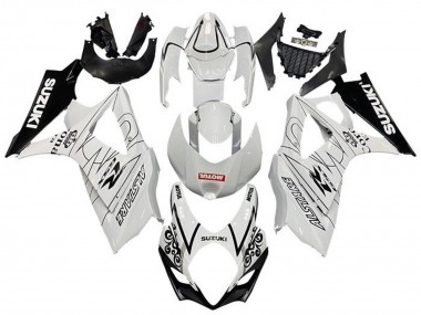 2005-2006 White Black Corona Motul Suzuki GSXR 1000 Motorcycle Fairings