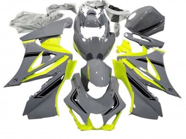 2017-2024 Grey Yellow Black Suzuki GSXR1000 Motorcycle Fairings