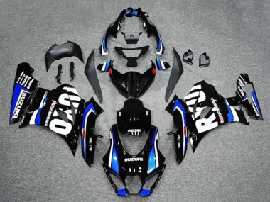 2017-2024 Black Blue White Suzuki GSXR1000 Motorcycle Fairings