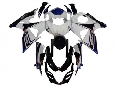 2009-2016 White Blue Black Yoshimura Suzuki GSXR 1000 Motorcycle Fairing
