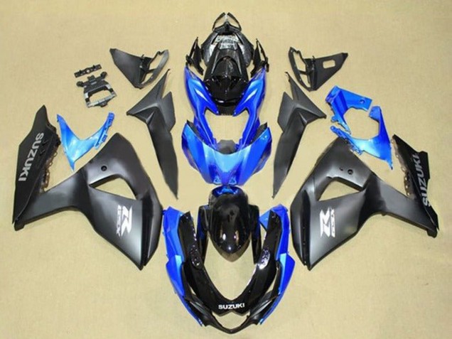 2009-2016 Matte Black Blue Glossy Black Grey Suzuki GSXR 1000 Motorcycle Fairings