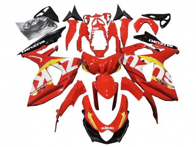 2009-2016 Red Yellow White Black Suzuki GSXR 1000 Motorcycle Fairings