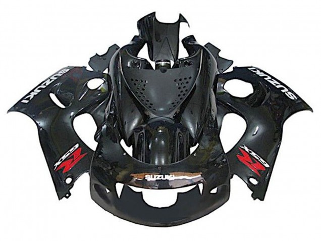 1996-2000 Black White Red Suzuki GSXR 600 / GSXR 750 Motorcycle Fairings