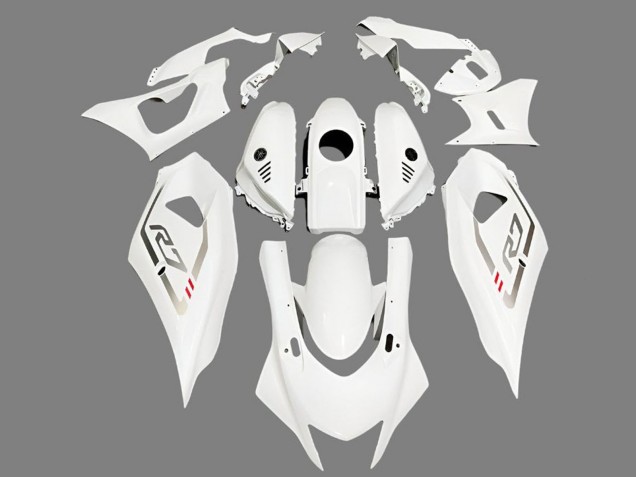 2021-2024 White Silver Yamaha YZF R7 Motorcycle Fairings