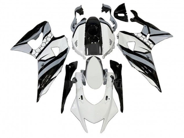 2021-2024 White Grey Black Yamaha YZF R7 Motorcycle Fairings