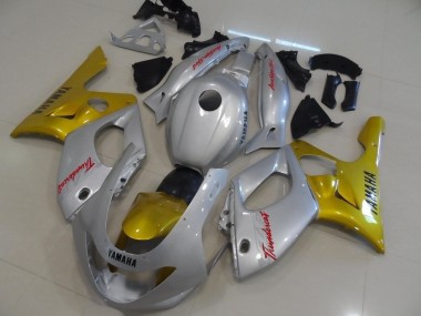 1996-2007 Silver Gold Yamaha YZF600R Thundercat Motorcycle Fairings