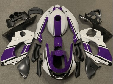 1996-2007 White Purple Black Yamaha YZF600R Thundercat Motorcycle Fairings