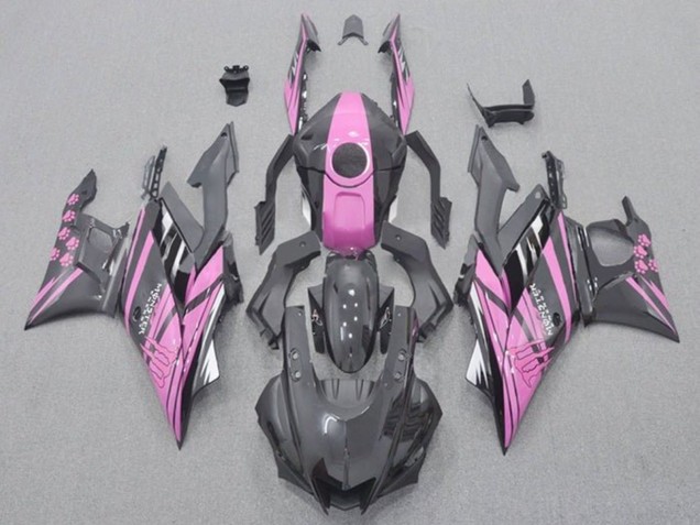 2019-2021 Pink Black Monster Yamaha YZF R3/R25 Motorcycle Fairings