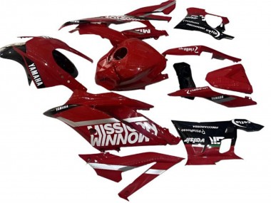 2022-2024 Red Black Valsir Yamaha YZF R3/R25 Motorcycle Fairings