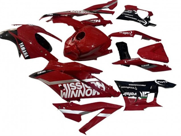 2022-2024 Red Black Valsir Yamaha YZF R3/R25 Motorcycle Fairings