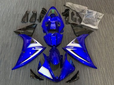 2009-2011 Blue White Black Yamaha YZF 1000 R1 Motorcycle Fairings