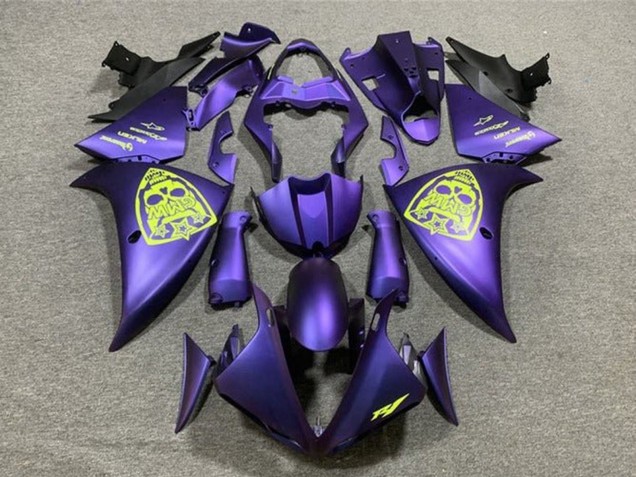 2009-2011 Purple Neon Yellow Yamaha YZF 1000 R1 Motorcycle Fairings