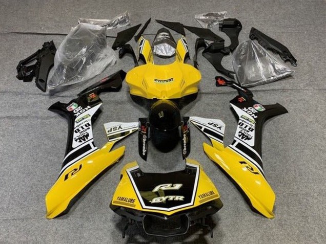 2015-2019 Yellow White Black GYTR Yamaha YZF 1000 R1 Motorcycle Fairings