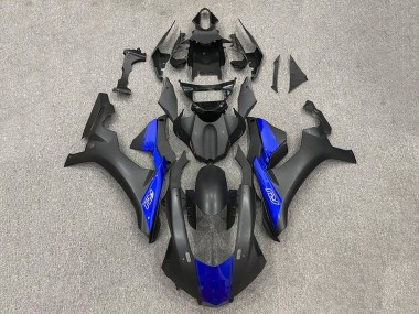 2015-2019 Matte Black Blue Yamaha YZF 1000 R1 Motorcycle Fairings