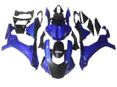 2015-2019 Blue Matte Black Yamaha YZF 1000 R1 Motorcycle Fairing