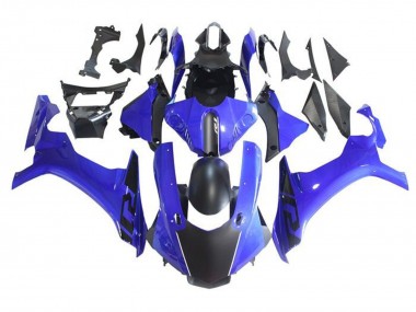 2015-2019 Blue Matte Black Yamaha YZF 1000 R1 Motorcycle Fairings