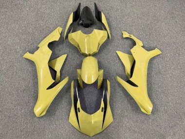 2015-2019 Yellow Glossy Black Yamaha YZF 1000 R1 Motorcycle Fairings