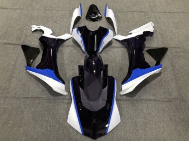 2015-2019 White Glossy Black Blue Yamaha YZF 1000 R1 Motorcycle Fairings