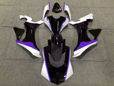 2015-2019 White Glossy Black Purple Yamaha YZF 1000 R1 Motorcycle Fairings