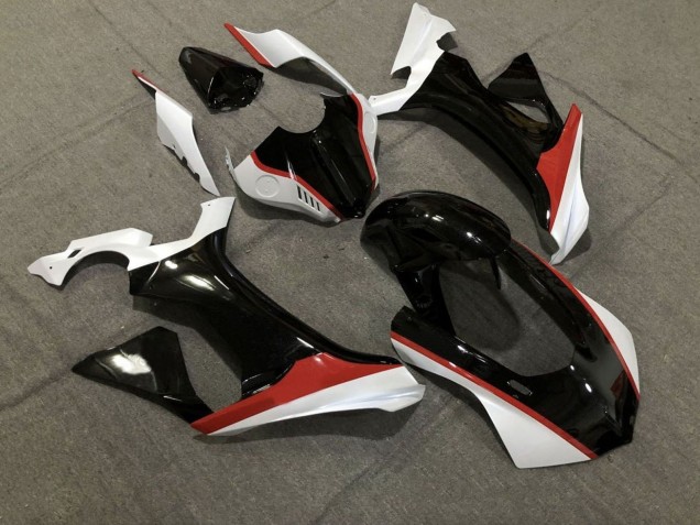 2015-2019 White Glossy Black Red Yamaha YZF 1000 R1 Motorcycle Fairings