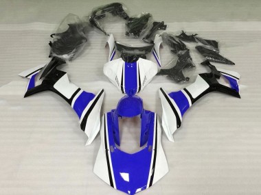 2015-2019 White Blue Black Yamaha YZF 1000 R1 Motorcycle Fairing