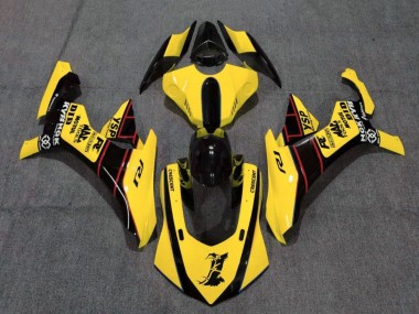 2015-2019 Yellow Red Black Yamaha YZF 1000 R1 Motorcycle Fairings