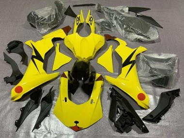 2020-2025 Yellow Red Pikachu Yamaha YZF 1000 R1 Motorcycle Fairings