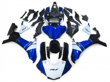 2020-2025 White Blue Glossy Black Yamaha YZF 1000 R1 Motorcycle Fairing Kits