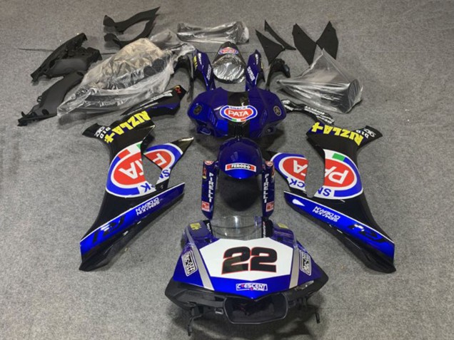 2020-2025 Blue White Black Red Pata Yamaha YZF 1000 R1 Motorcycle Fairings