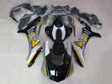 2020-2025 Silver Yellow Glossy Black Yamaha YZF 1000 R1 Motorcycle Fairing