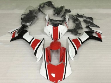 2020-2025 White Red Glossy Black Yamaha YZF 1000 R1 Motorcycle Fairings