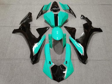 2020-2025 Teal Blue Glossy Black Yamaha YZF 1000 R1 Motorcycle Fairings