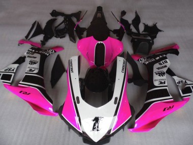 2020-2025 Pink White Glossy Black Yamaha YZF 1000 R1 Motorcycle Fairings
