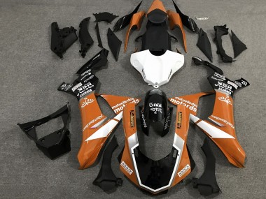 2020-2025 Orange White Glossy Black Sam Yamaha YZF 1000 R1 Motorcycle Fairings