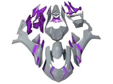 2020-2025 Nardo Grey Purple Yamaha YZF 1000 R1 Motorcycle Fairings
