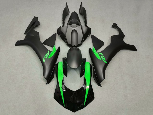 2020-2025 Glossy Black Matte Black Green Yamaha YZF 1000 R1 Motorcycle Fairings