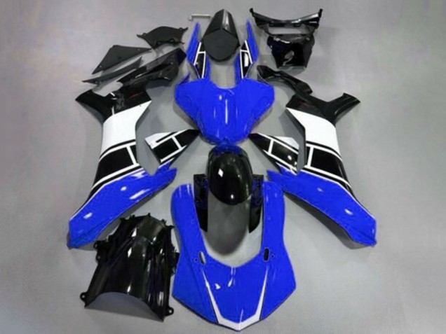 2020-2025 Blue White Glossy Black Yamaha YZF 1000 R1 Motorcycle Fairings