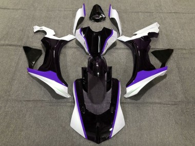 2020-2025 White Purple Glossy Black Yamaha YZF 1000 R1 Motorcycle Fairings