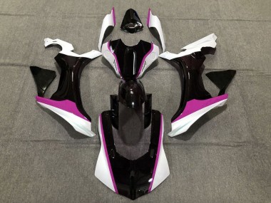 2020-2025 White Pink Glossy Black Yamaha YZF 1000 R1 Motorcycle Fairings