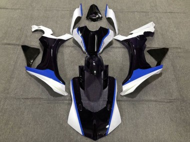 2020-2025 White Blue Glossy Black Yamaha YZF 1000 R1 Motorcycle Fairings