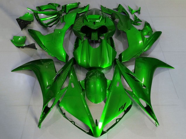 2004-2006 Green Yamaha YZF 1000 R1 Motorcycle Fairings