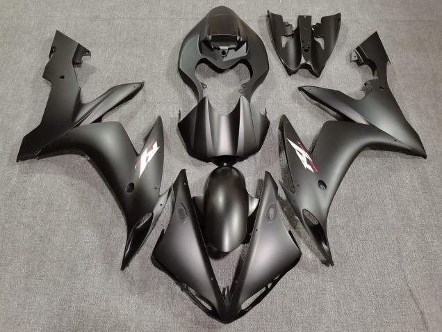 2004-2006 Matte Black Yamaha YZF 1000 R1 Motorcycle Fairings