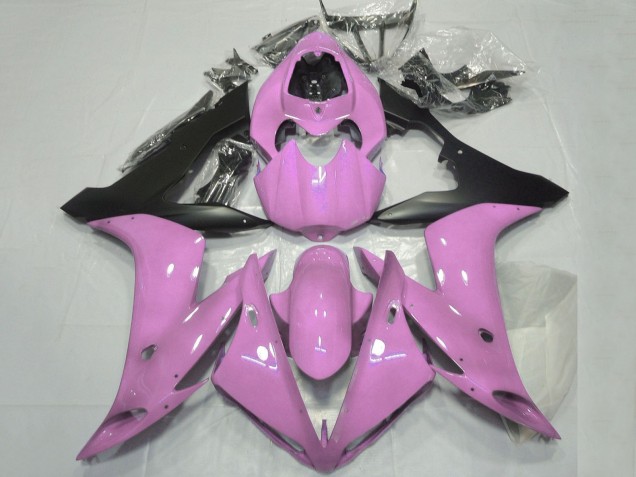 2004-2006 Pink Matte Black Yamaha YZF 1000 R1 Motorcycle Fairings
