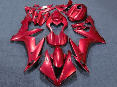 2004-2006 Red Yamaha YZF 1000 R1 Motorcycle Fairings
